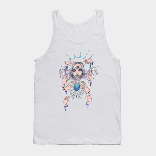 Gem Heart Tank Top by WtfBugg